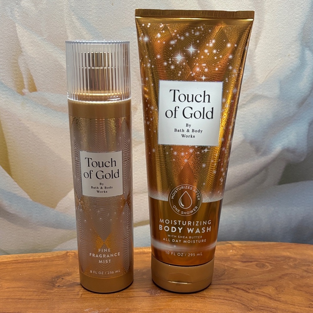 Bath & Body Works Touch of Gold Body Wash & Mist